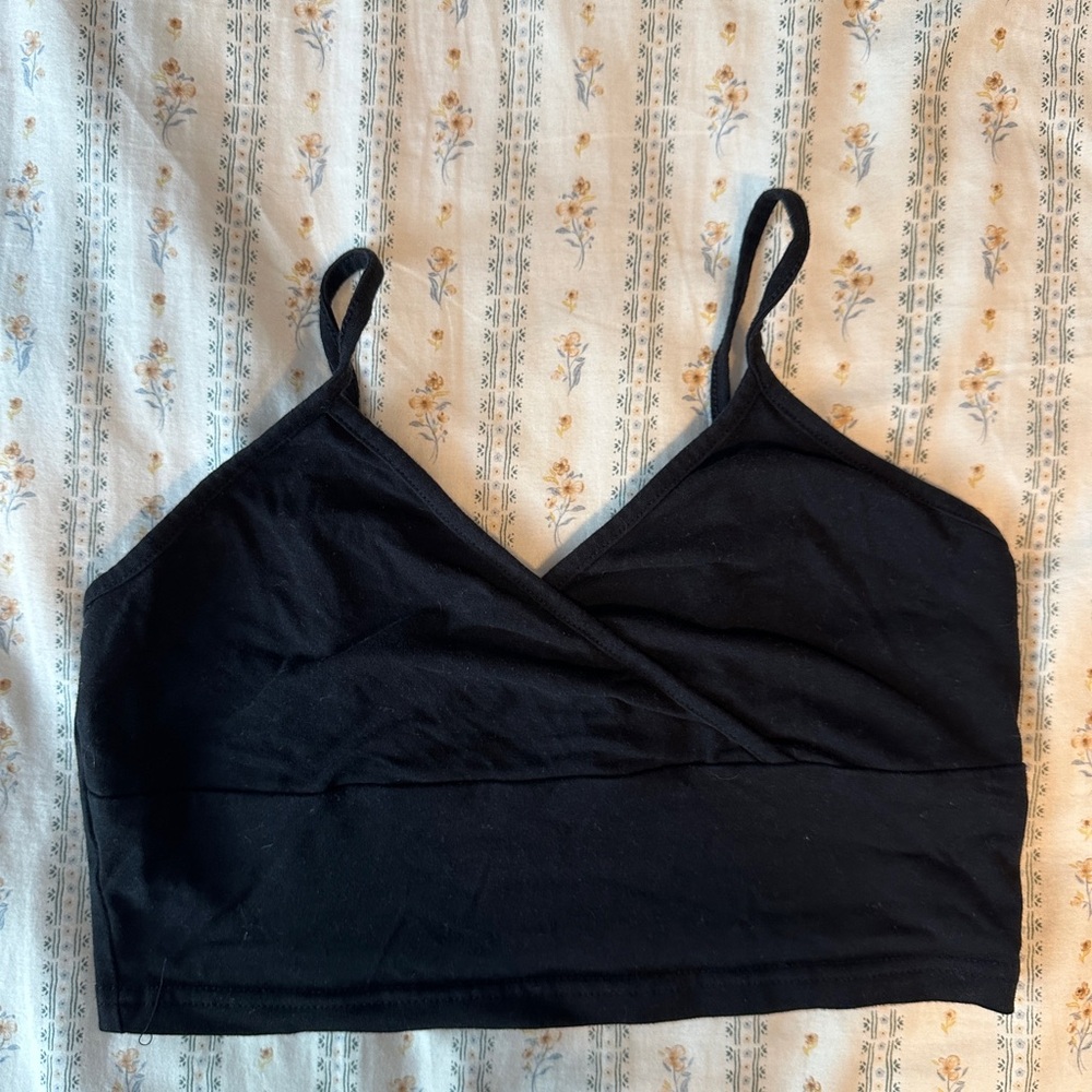 Black Crop Top